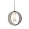 Besa Lighting Plato Cord Pendant, Smoke/Opal, Bronze Finish, 1x5W LED 1JT-PLATOSM-LED-BR - alternate 1
